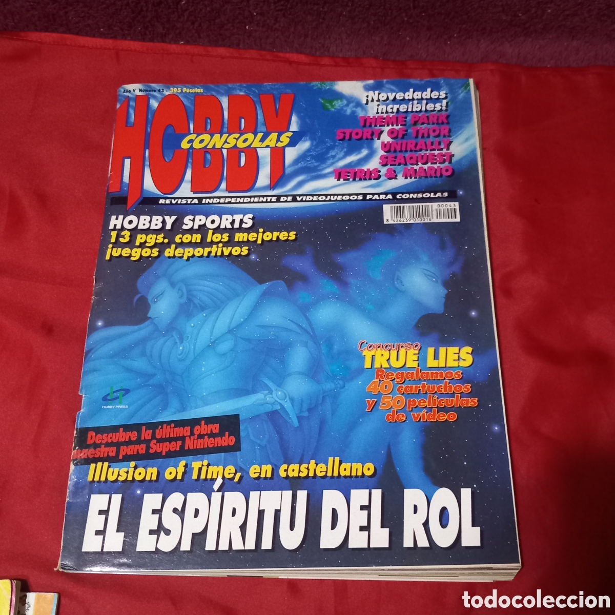 Videojuegos y consolas: HOBBY CONSOLAS N&deg;43/ILLUSION OF TIME/MORTAL KOMBAT II,THEME PARK/SUPER TURRICAN 2 y mucho m&aacute;s!!