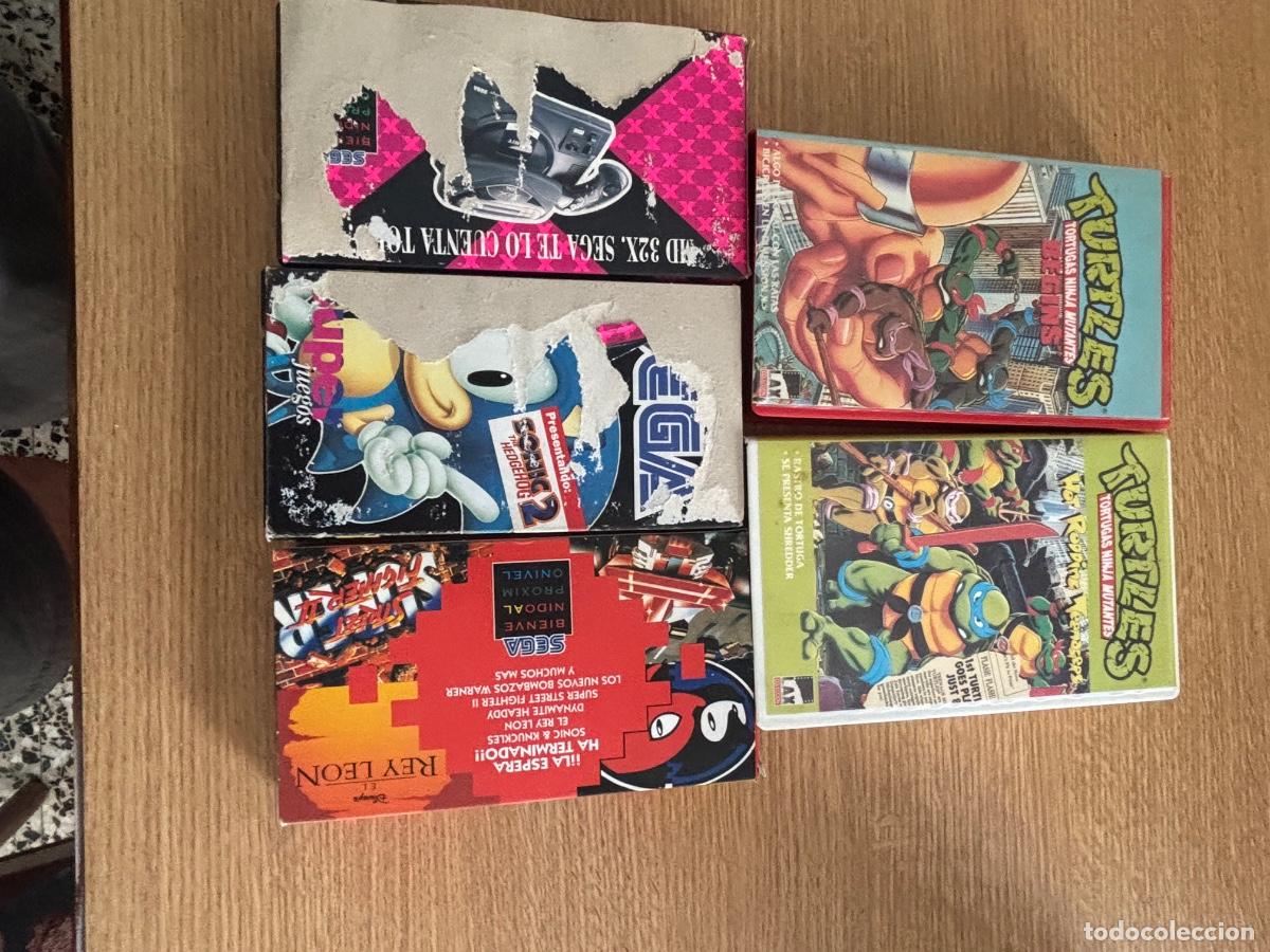 Videojuegos y consolas: Lote 5 cintasVHS vintage
