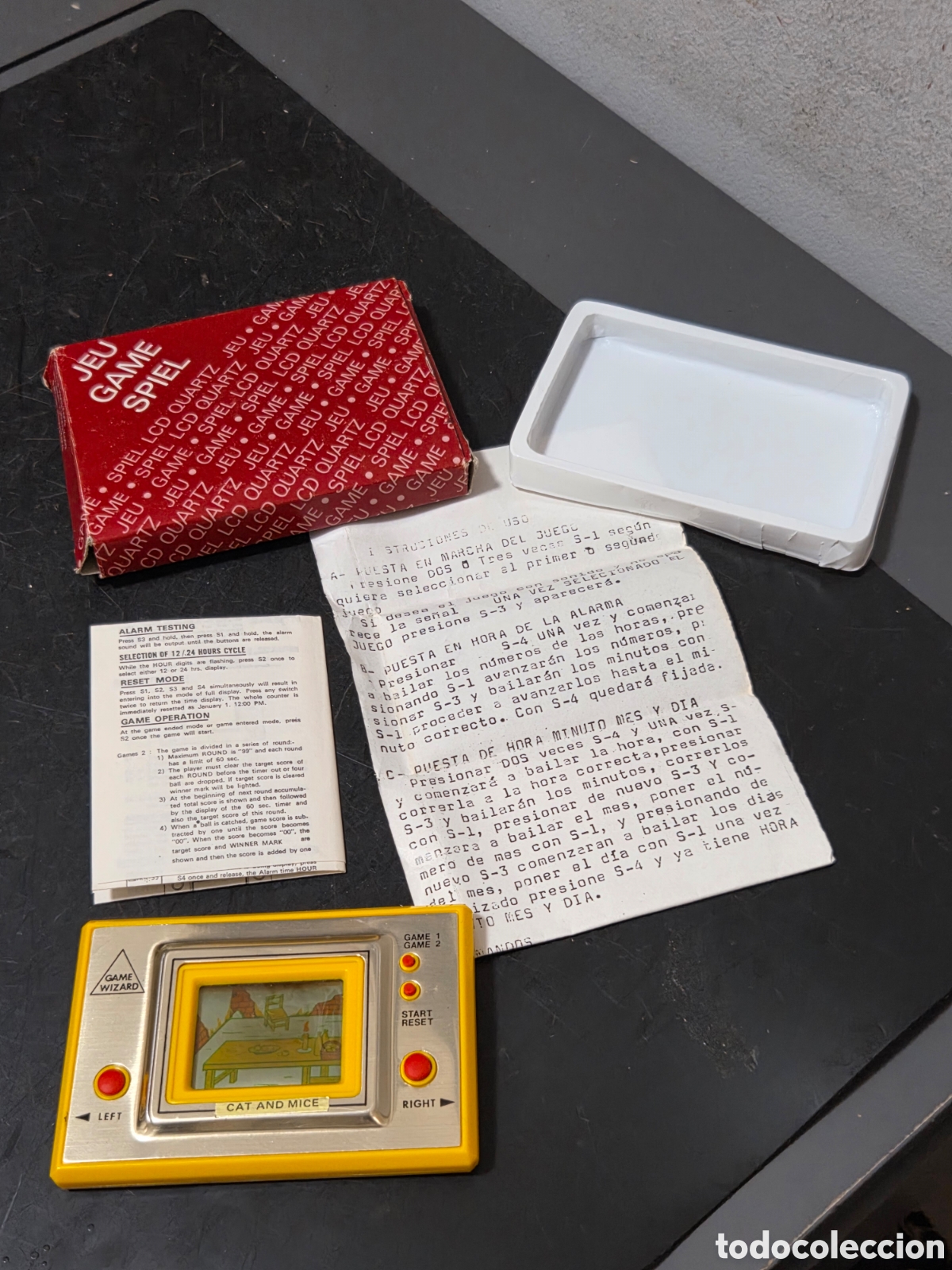 Videojuegos y consolas: ANTIGUA MAQUINITA GAME WIZARD COMPLETA EN CAJA Y FUNCIONANDO A&Ntilde;OS 80