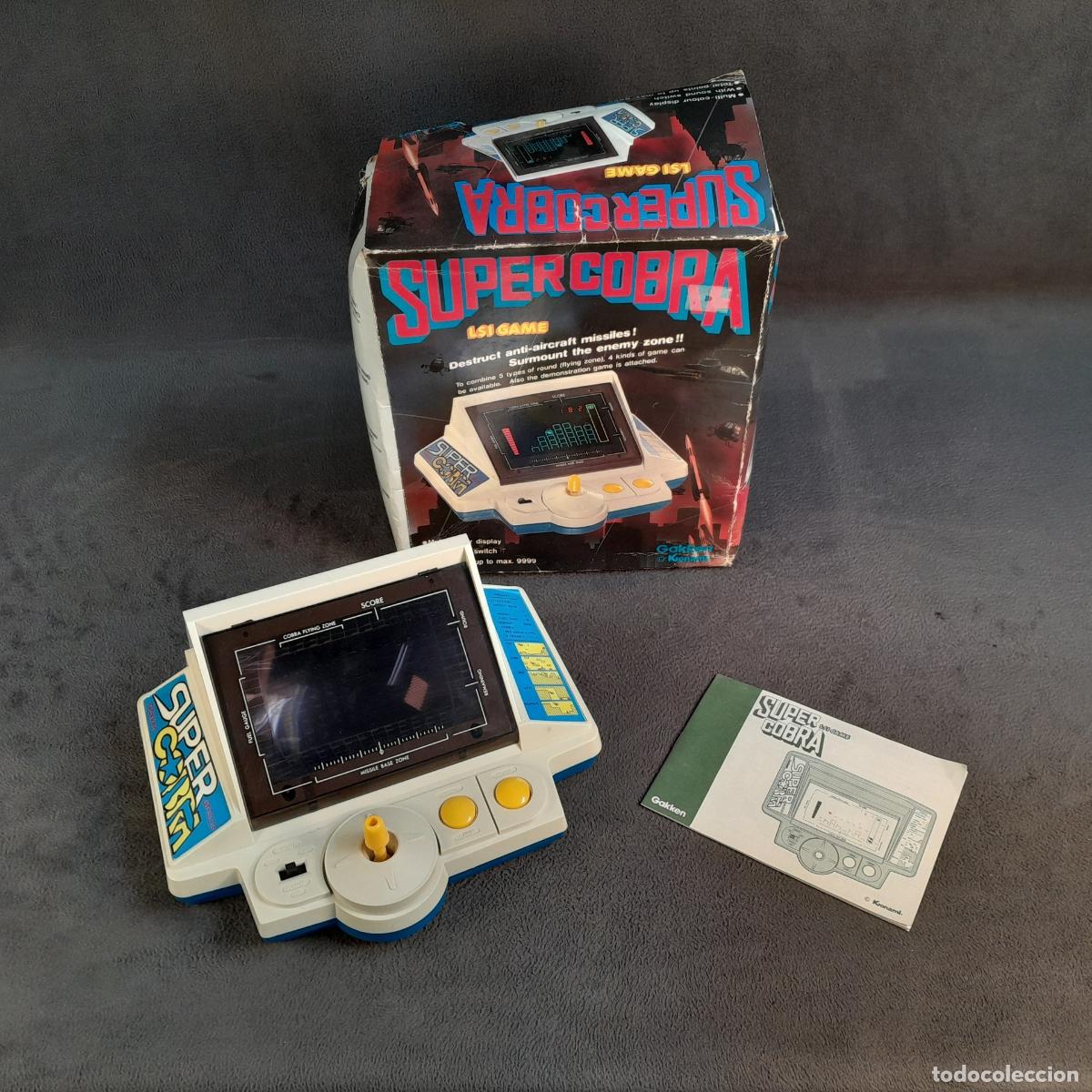 Videojuegos y consolas: VJ-23. JUEGO ELECTRONICO SUPER COBRA GAKKEN - PL&Aacute;STICO. 1981