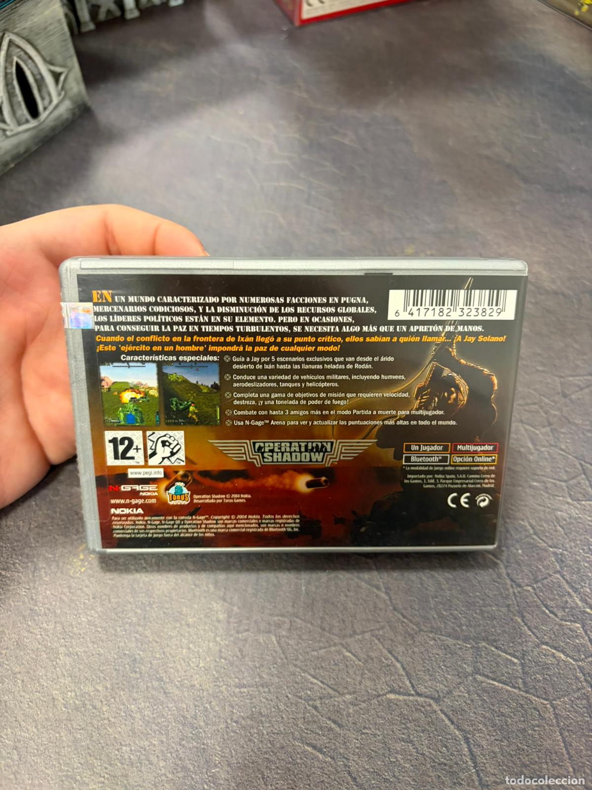 Videojuegos y consolas: Operation Shadow - Nokia N-GAGE NGAGE - PAL - Foto 2