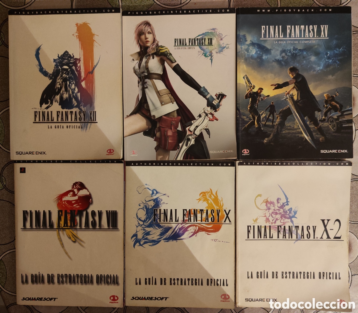 Videojuegos y consolas: Gu&iacute;as oficiales Piggyback Final Fantasy