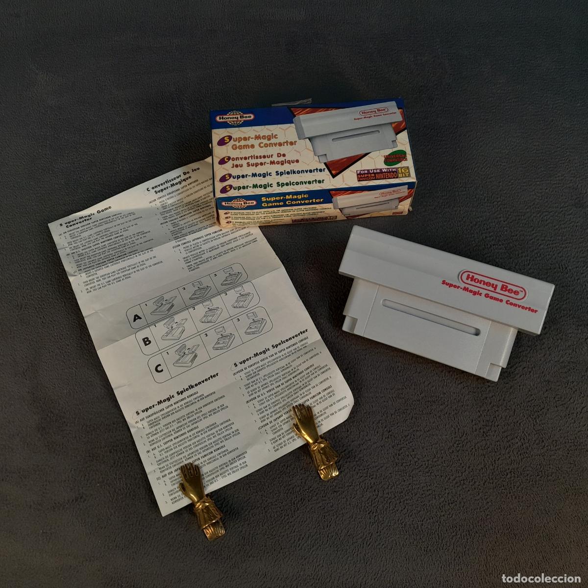 Videospiele und Konsolen: VJ-27.SUPER-MAGIC GAME CONVERTER. PL&Aacute;STICO Y CART&Oacute;N. 1991