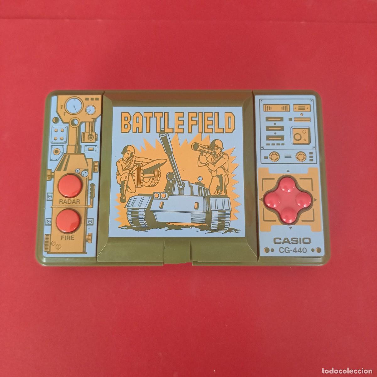 Videojuegos y consolas: CASIO GAME & WATCH CG-440 BATTLEFIELD FULL WORKING ORDER WITH USE MARKS READ!