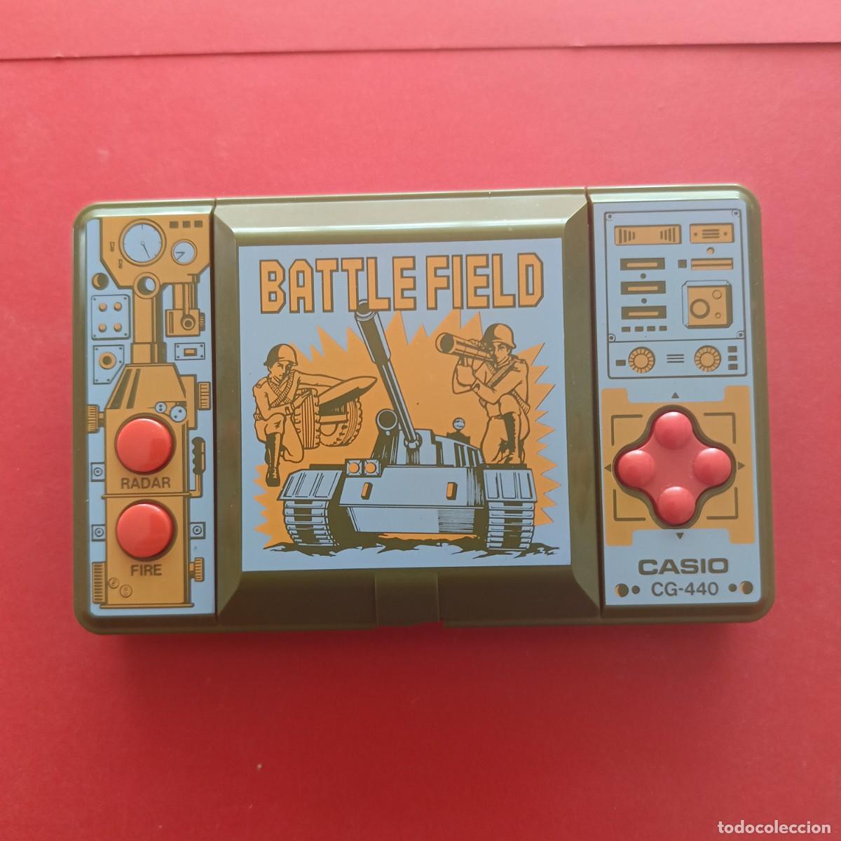 Videojuegos y consolas: CASIO GAME & WATCH CG-440 BATTLEFIELD FULL WORKING ORDER WITH USE MARKS READ! - Foto 6