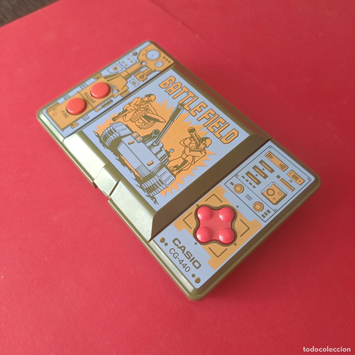 Videojuegos y consolas: CASIO GAME & WATCH CG-440 BATTLEFIELD FULL WORKING ORDER WITH USE MARKS READ! - Foto 7
