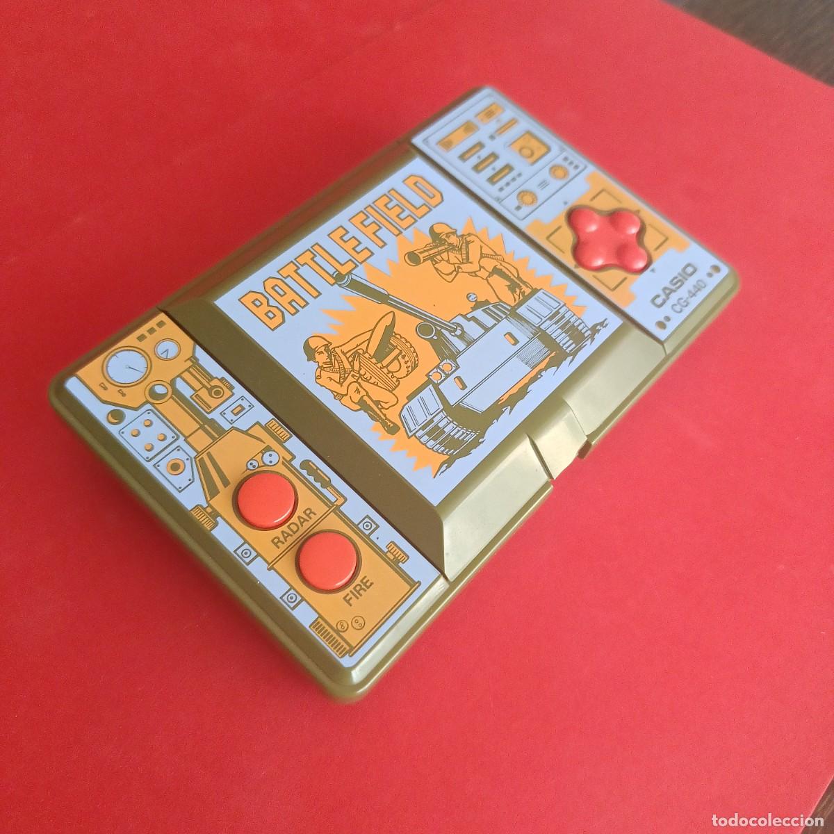 Videojuegos y consolas: CASIO GAME & WATCH CG-440 BATTLEFIELD FULL WORKING ORDER WITH USE MARKS READ! - Foto 8
