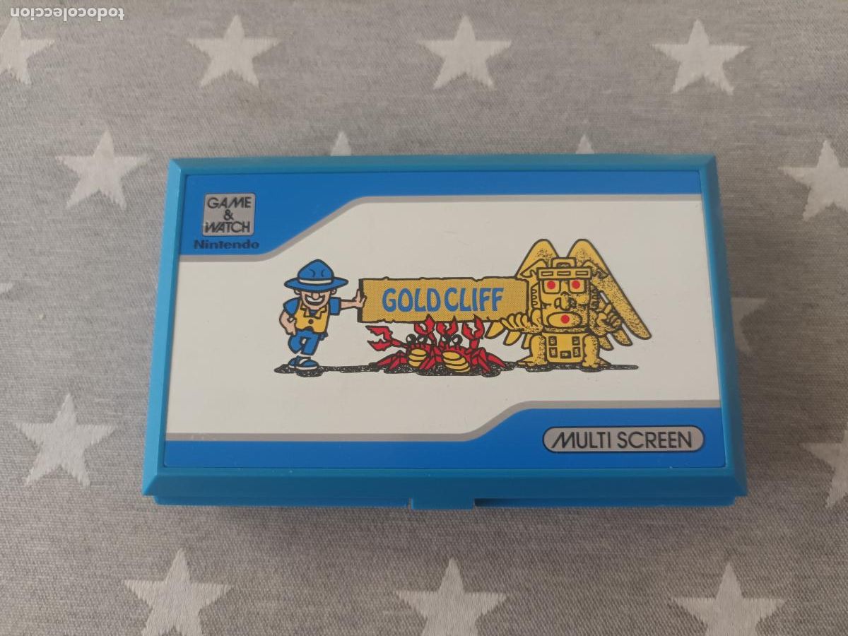 Video Games and Consoles: CONSOLA GAME & WATCH GOLDCLIFF. Gold Cliff MUTISCREEN