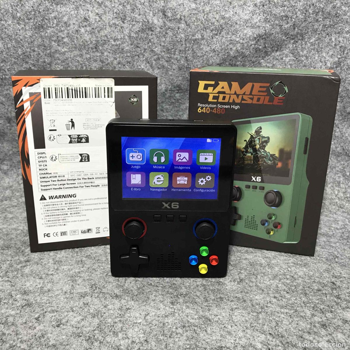 Videojuegos y consolas: CONSOLA LCD GAME CONSOLE X6 32GB