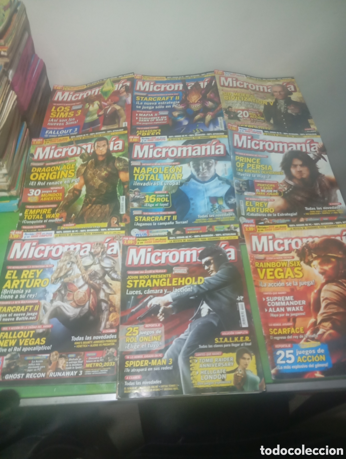 Videojogos e Consolas: Gran Lote de 24 Revistas Cl&aacute;sicas de Videojuegos para PC(micromania,computer juegos okpc gamer