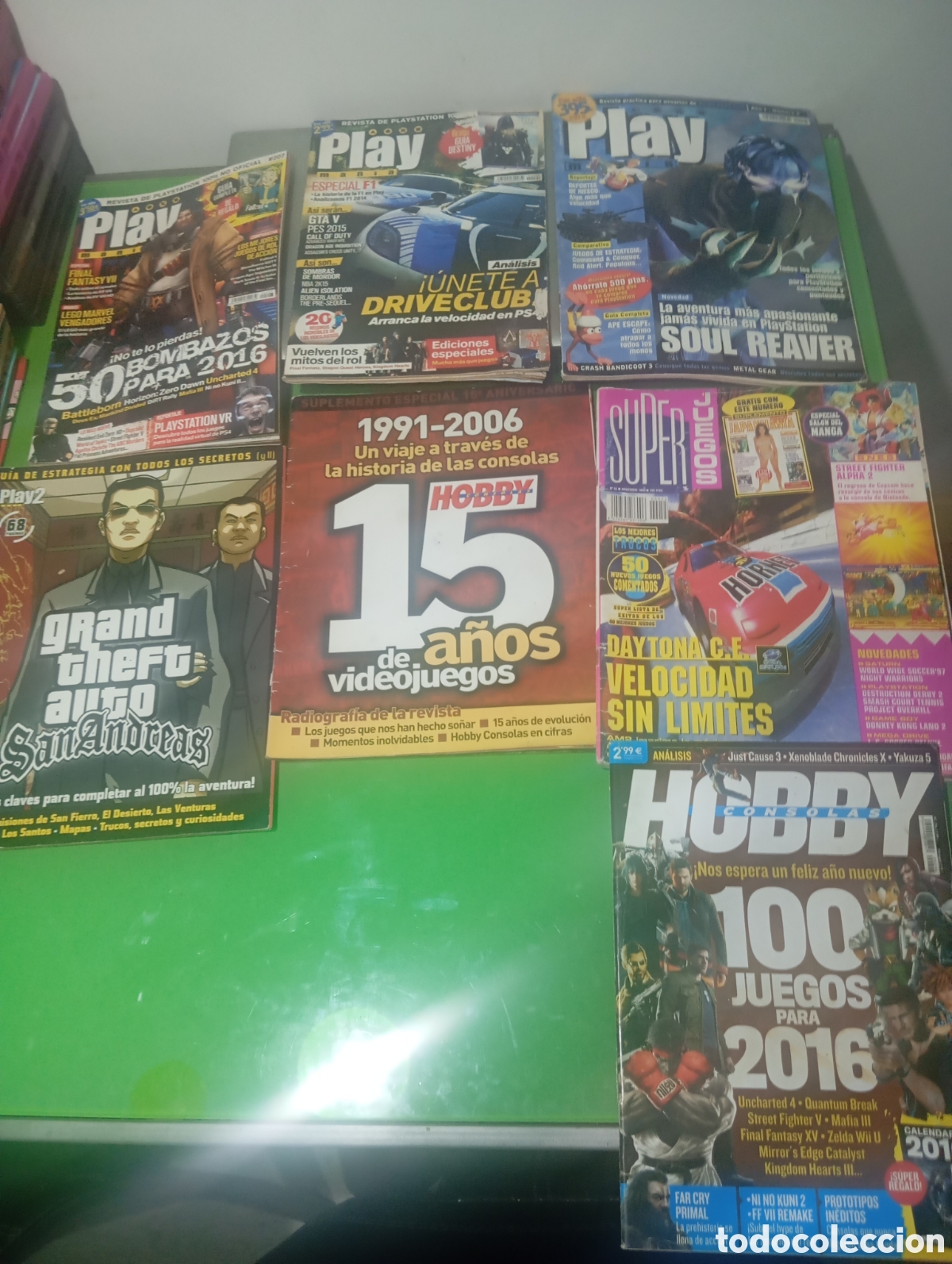 Videojogos e Consolas: Lote de 13 Revistas y Gu&iacute;as Cl&aacute;sicas de Videojuegos (Especial Hobby Consolas y PlayStation).