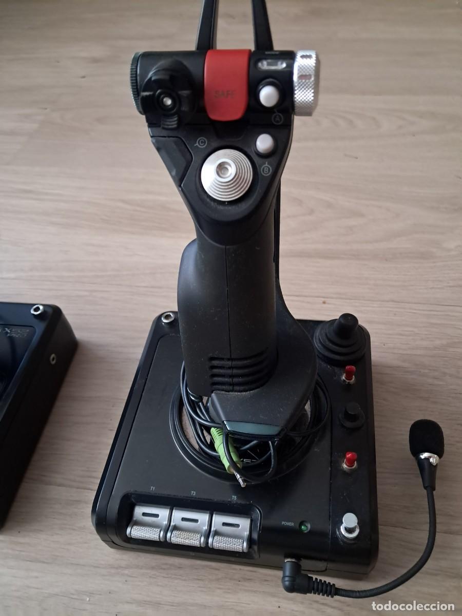 Videojuegos y consolas: Logitech Saitek X52 Pro Flight Sim - Foto 2