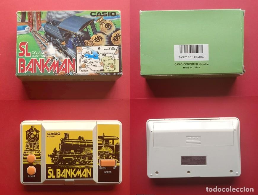 Videojuegos y consolas: CASIO GAME & WATCH CG-360 SL BANKMAN WITH ORIGINAL BOX MINT/NEAR MINT CONDITION!