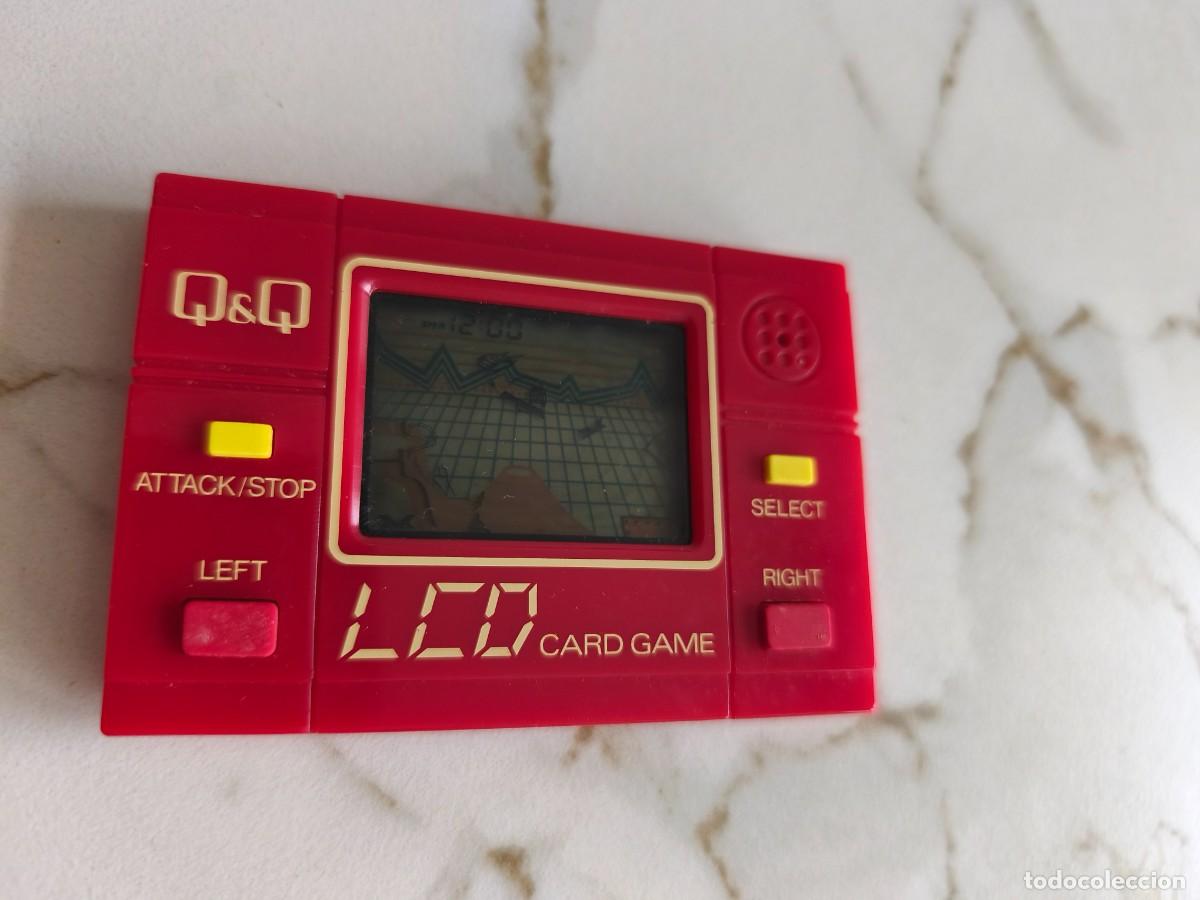 Videojuegos y consolas: M&aacute;quina consola LCD retro Q&Q Flying Saucer (Soucoupe Volante) - Con caja original - A&ntilde;os 80 - Japan