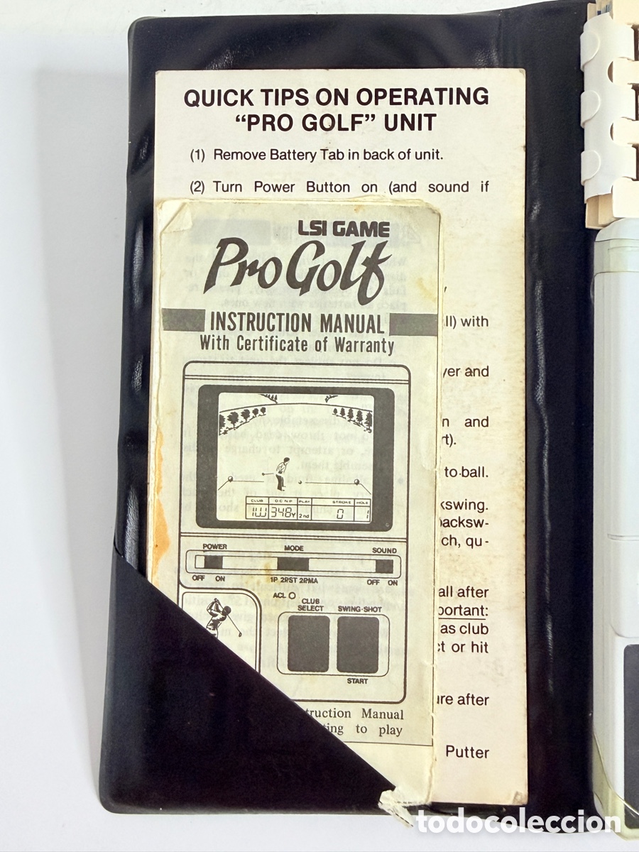 Videojuegos y consolas: LSI Game ProGolf de Bandai de 1984 No Funciona - Foto 3