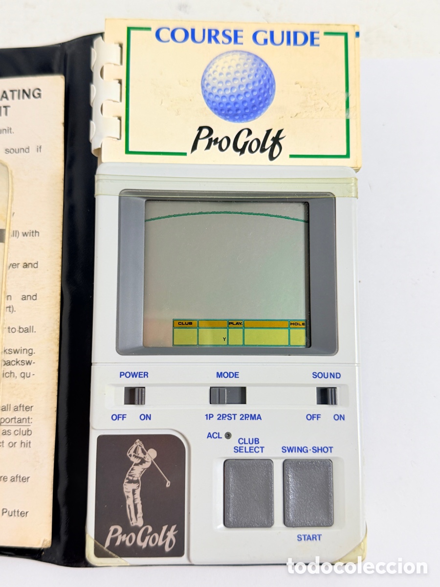 Videojuegos y consolas: LSI Game ProGolf de Bandai de 1984 No Funciona - Foto 4
