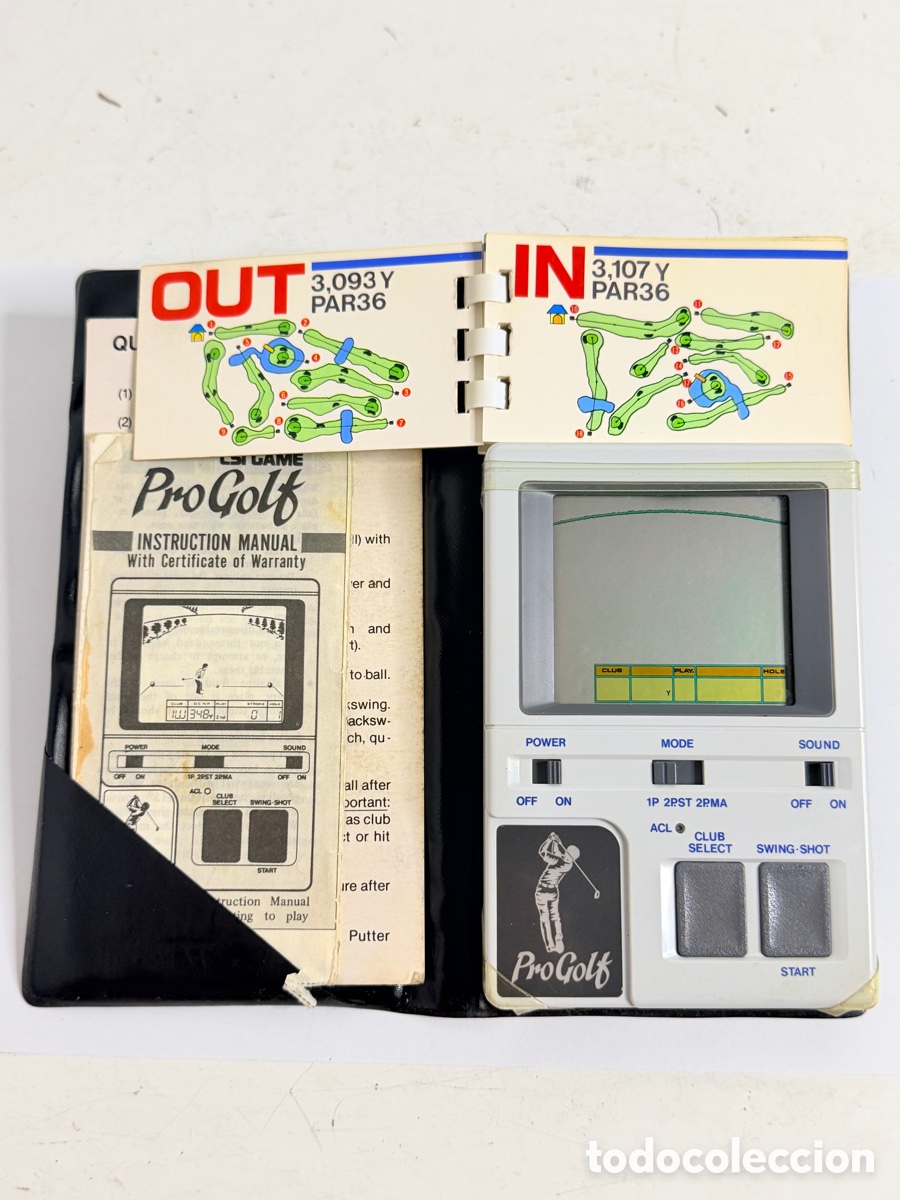 Videojuegos y consolas: LSI Game ProGolf de Bandai de 1984 No Funciona - Foto 5
