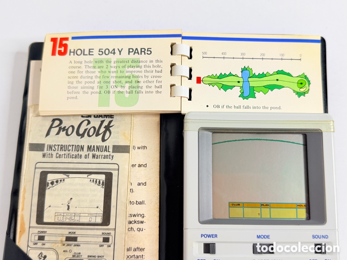 Videojuegos y consolas: LSI Game ProGolf de Bandai de 1984 No Funciona - Foto 9