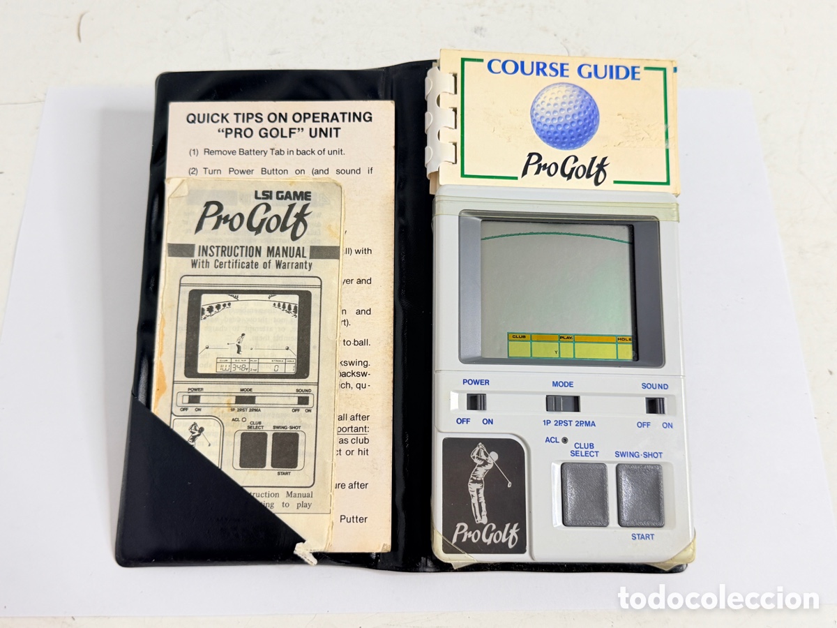 Videojuegos y consolas: LSI Game ProGolf de Bandai de 1984 No Funciona - Foto 1