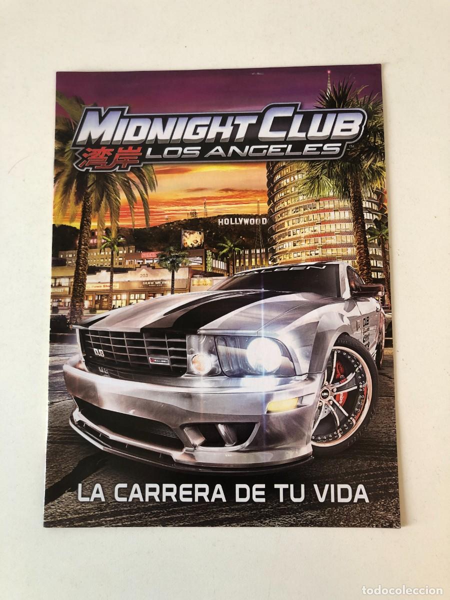 Videojuegos y consolas: Midnight Club Los Angeles suplemento promocional Rockstar Axel Springer 2008 PS3 Xbox 360