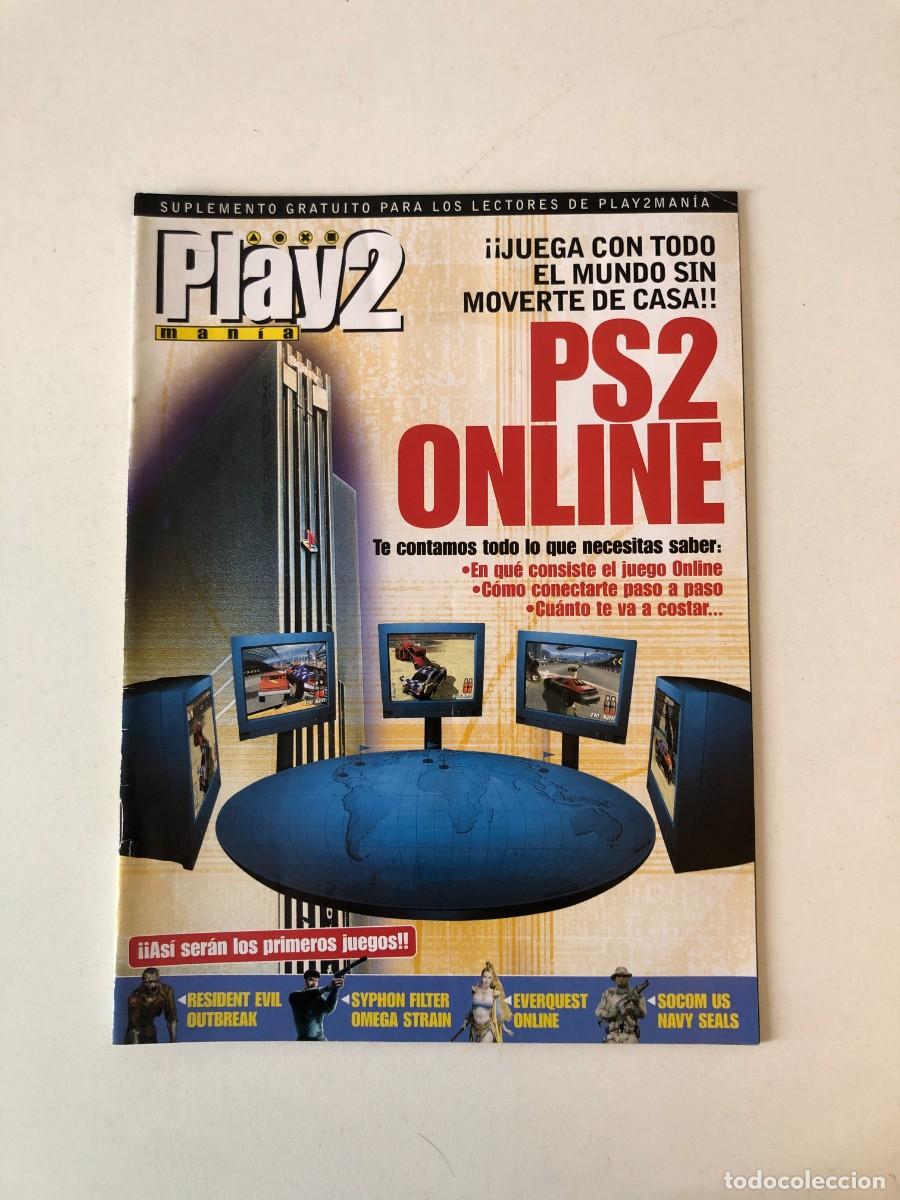 Videojuegos y consolas: Play2man&iacute;a PS2 Online suplemento PlayStation 2 Resident Evil SOCOM EverQuest