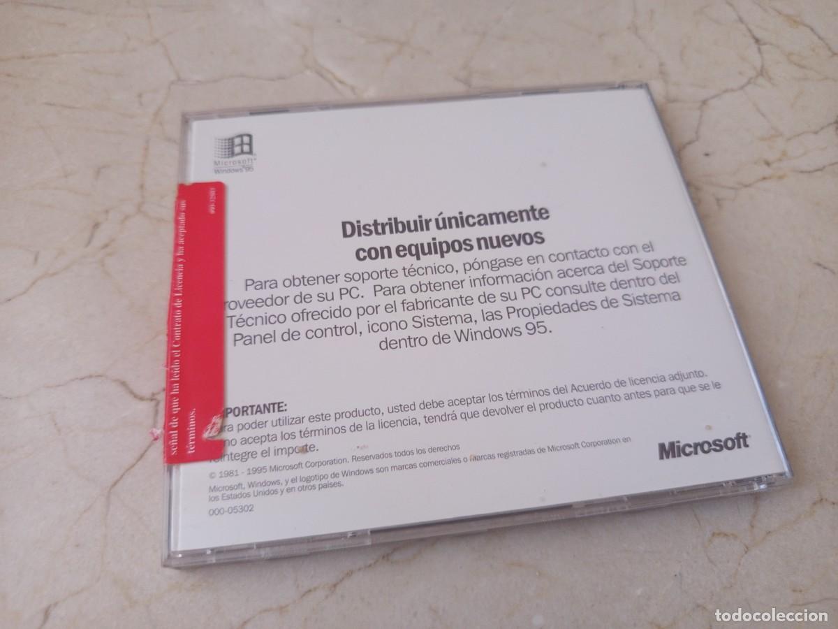 Videojuegos y consolas: WINDOWS 95 SOFTWARE CD - MICROSOFT 1997 - Foto 2