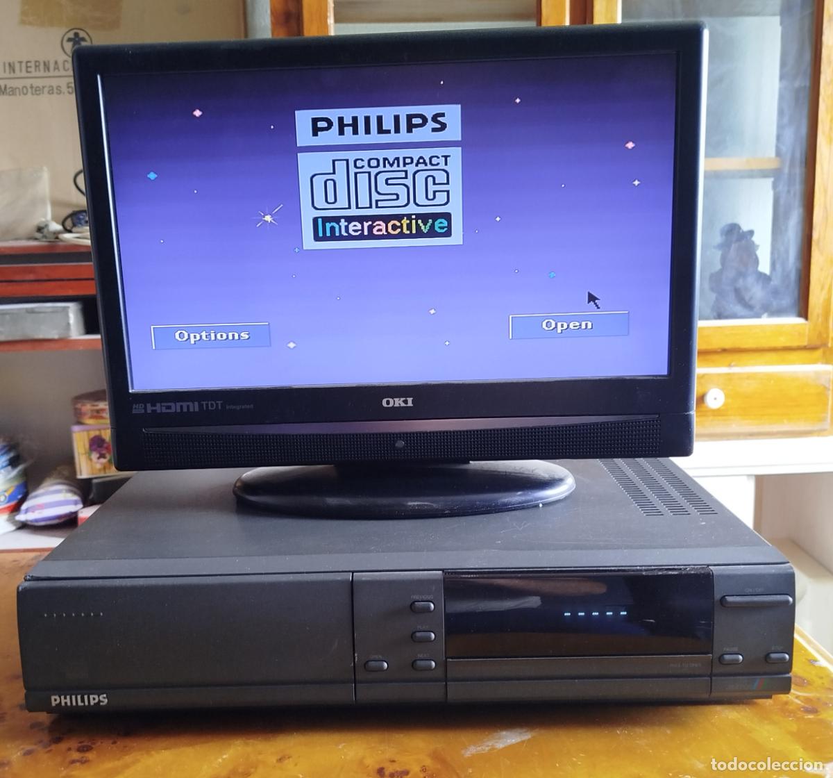 Videojuegos y consolas: REPRODUCTOR PHILIPS CD-i CDI 220/80 -CONSOLA VIDEOJUEGOS COMPACT DISC INTERACTIVE
