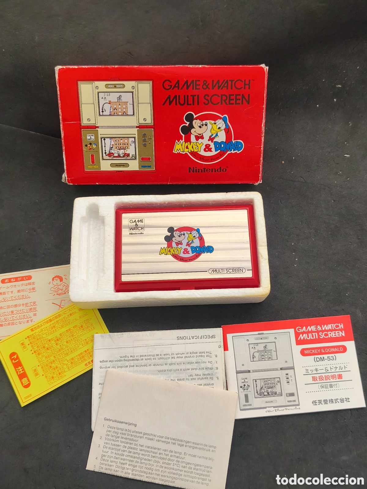 Videojuegos y consolas: Nintendo Game & watch Mickey donald