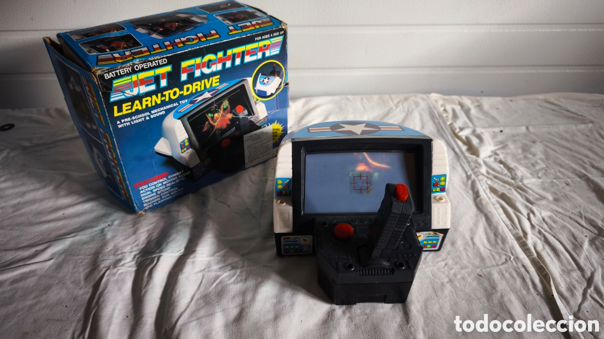 Videojuegos y consolas: Simulador de Juguete Retro Jet Fighter - Foto 2