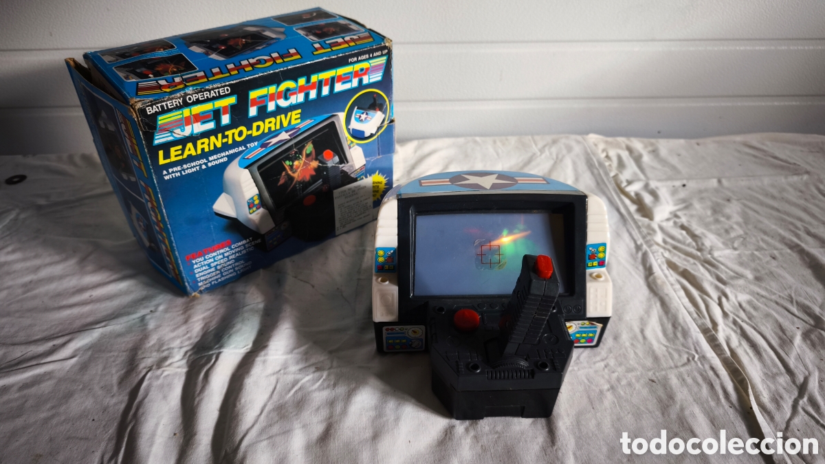 Videojuegos y consolas: Simulador de Juguete Retro Jet Fighter - Foto 3