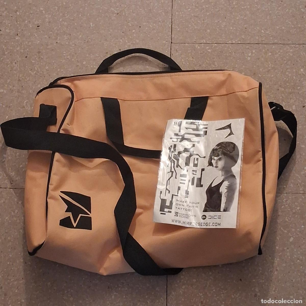 Videojuegos y consolas: Mochila Mirrors Edge + Pegatinas - Foto 1