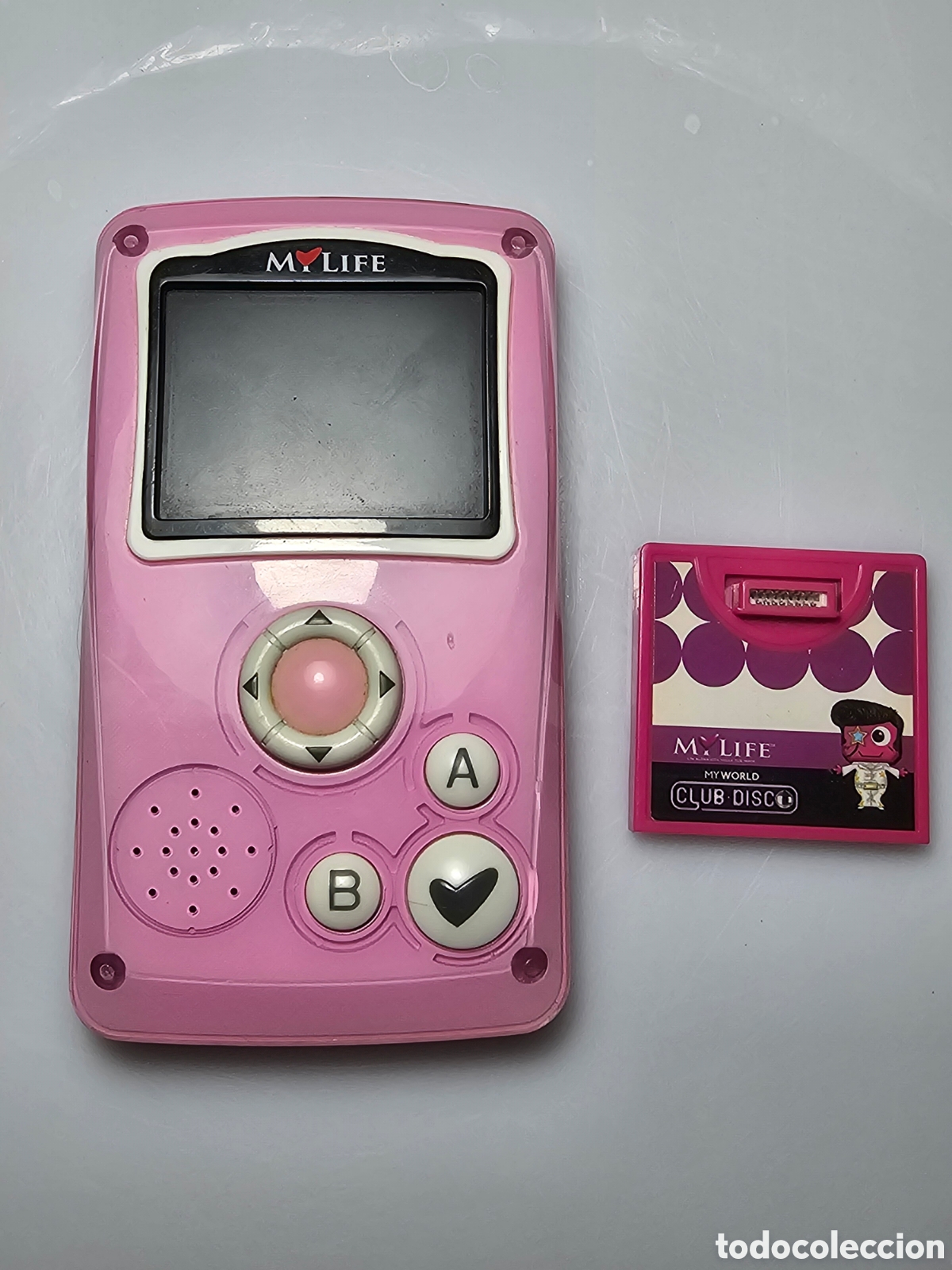 Videospiele und Konsolen: CONSOLA PORT&Aacute;TIL VINTAGE MY LIFE (GIOCHI PREZIOSI, 2007) ROSA - &iexcl;PROBADA Y FUNCIONANDO!