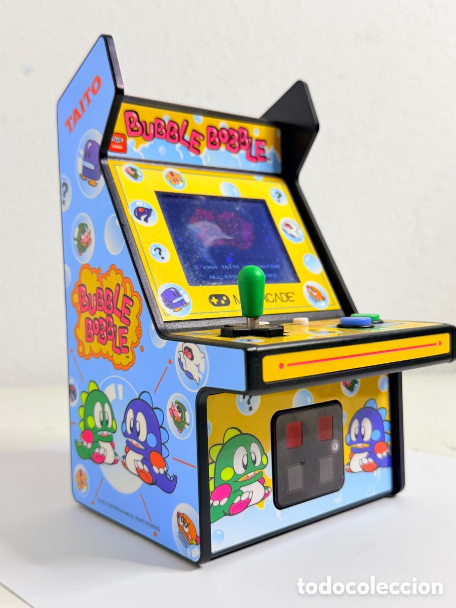 Videojuegos y consolas: Bubble Bobble Mini Arcade Taito funciona ok - Foto 2