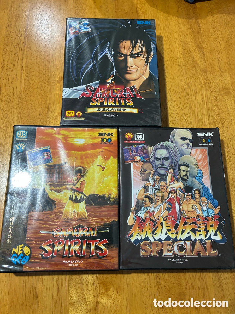 Video Games and Consoles: lote juegos neo geo aes