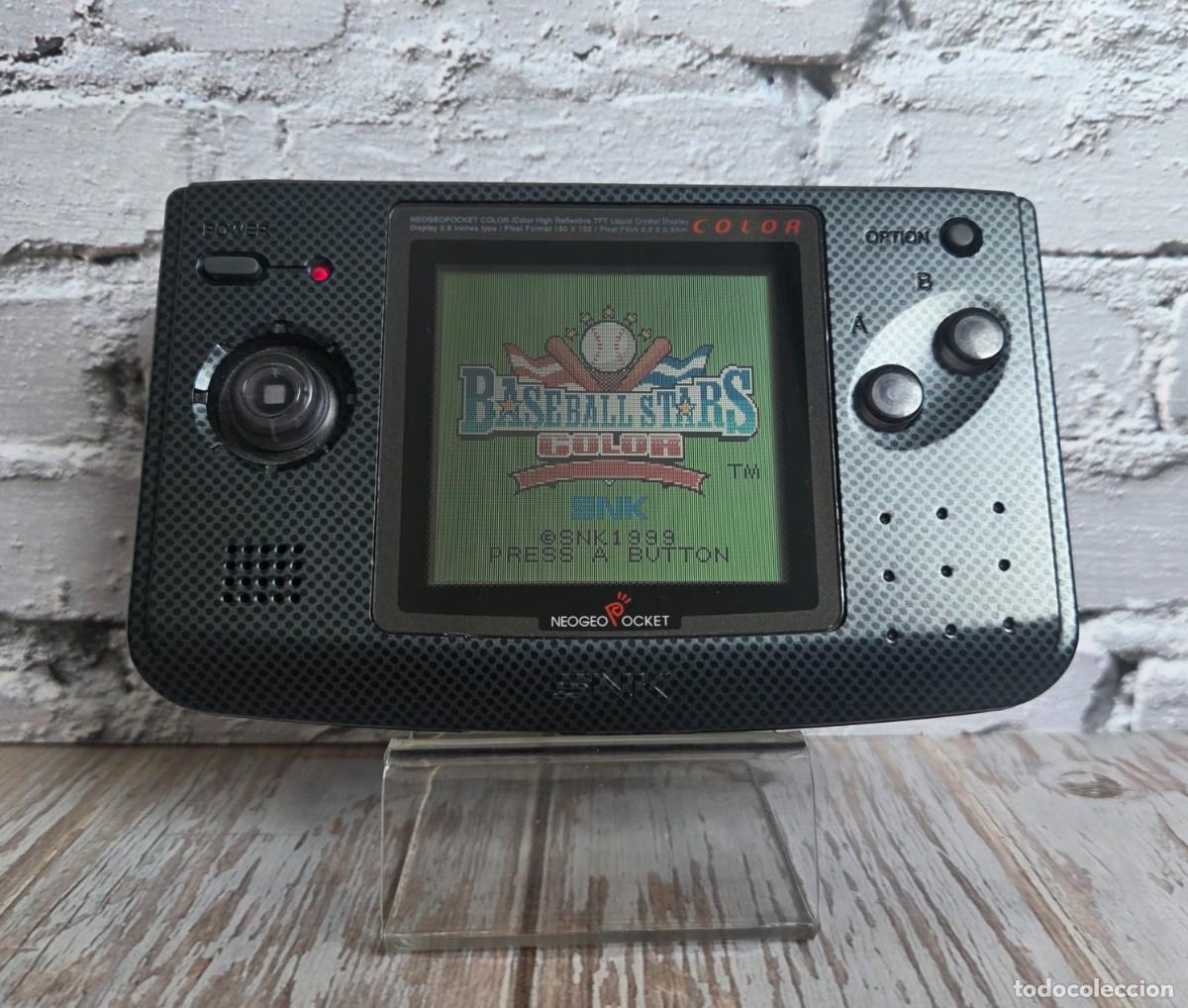 Videojuegos y consolas: SNK Neo Geo Pocket Color Carbon Pattern Como Nueva