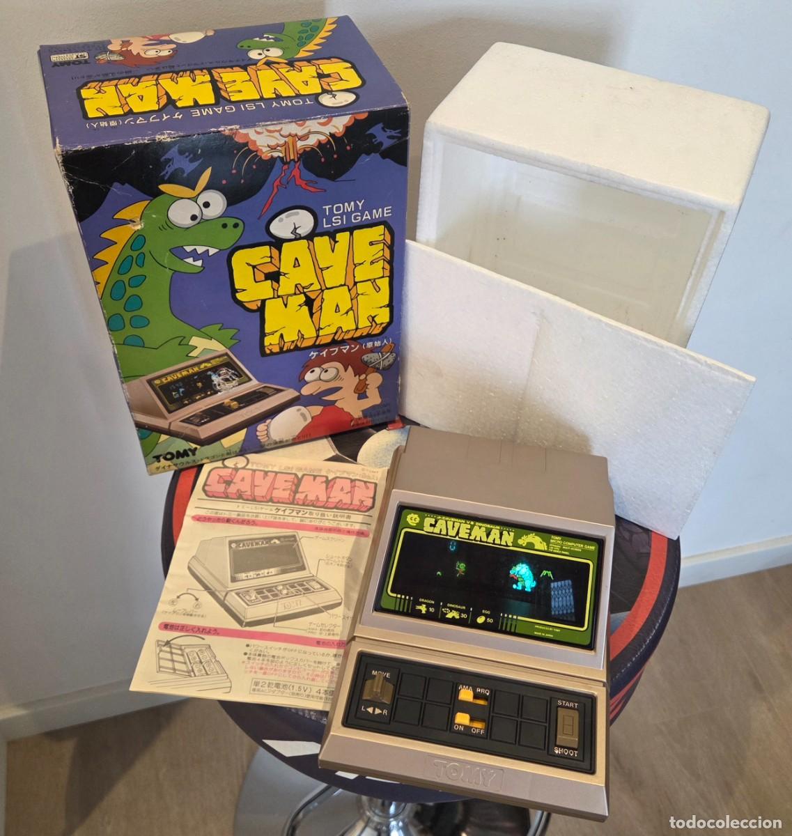 Videojogos e Consolas: Tomy Caveman (1982) VFD Completa (CIB)