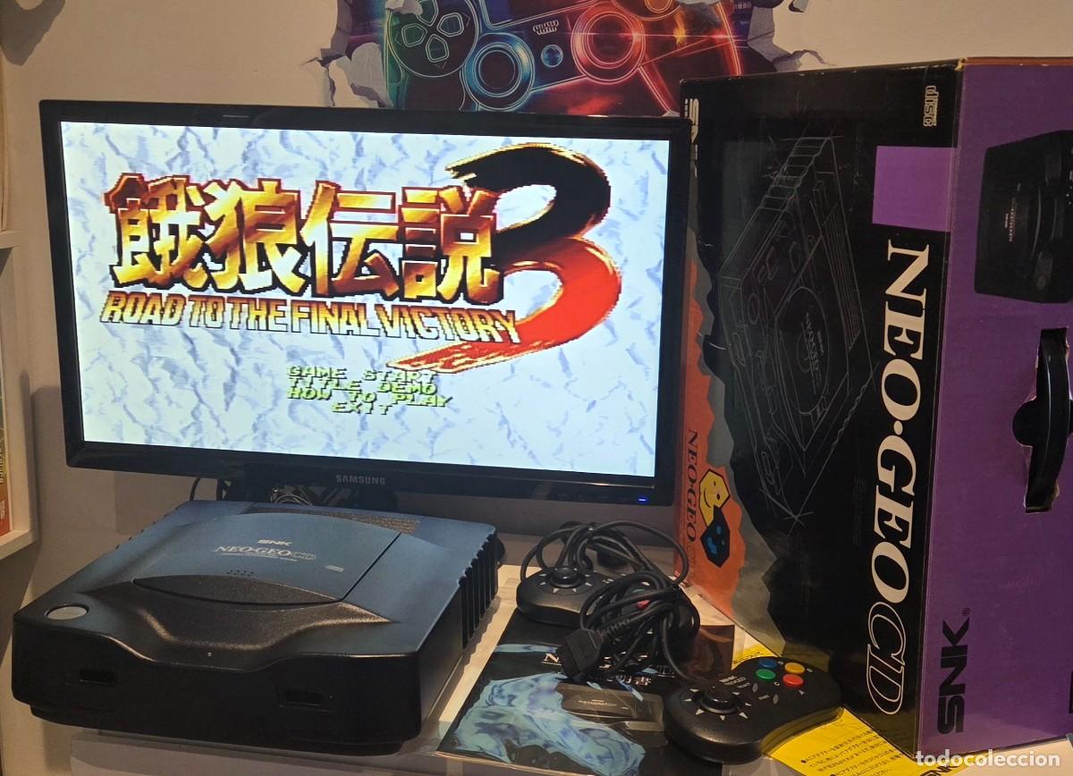Videojogos e Consolas: Neo Geo CD Top Loader CIB Triple Matching Serial
