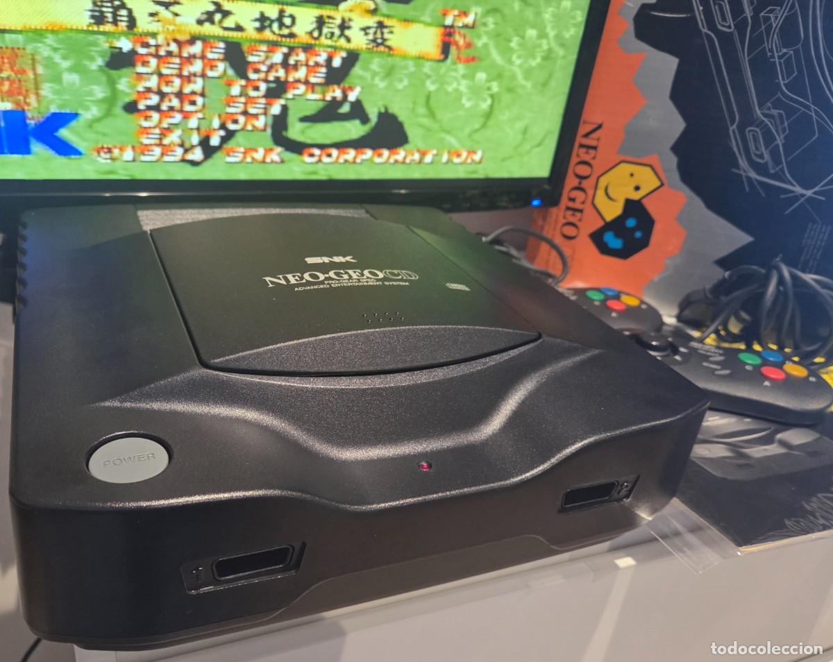 Videojuegos y consolas: Neo Geo CD Top Loader CIB Triple Matching Serial - Foto 2