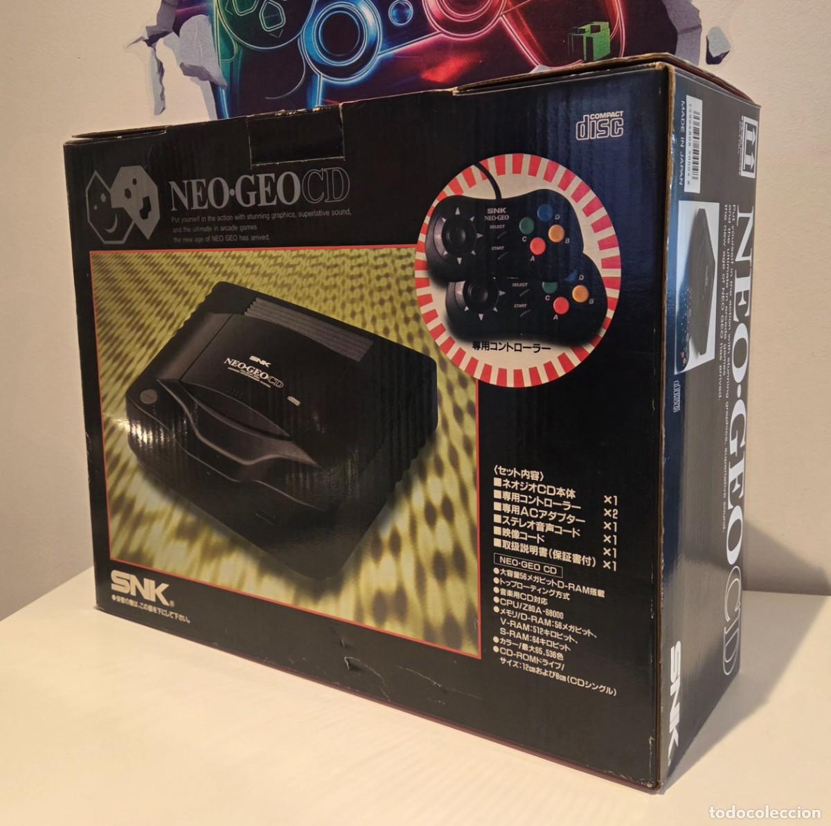 Videojuegos y consolas: Neo Geo CD Top Loader CIB Triple Matching Serial - Foto 12