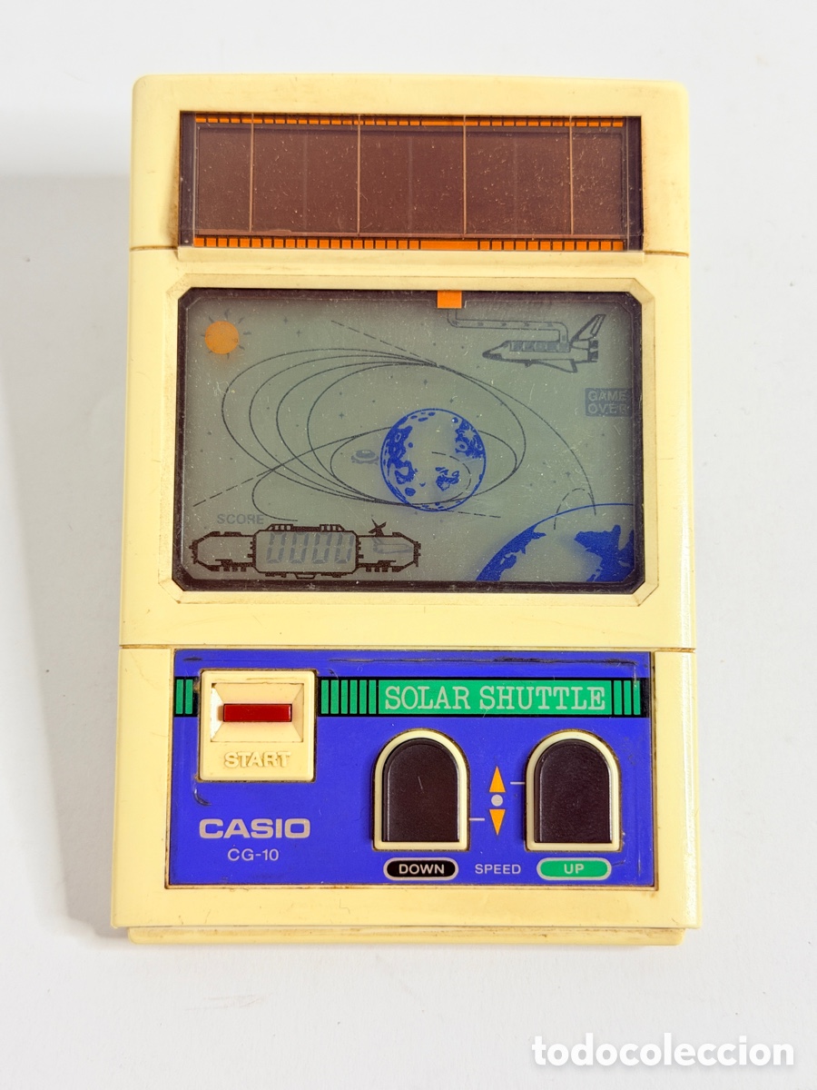 Videojuegos y consolas: Lcd Game Casio Solar Shuttle CG-10 (1982) Japan - Foto 2