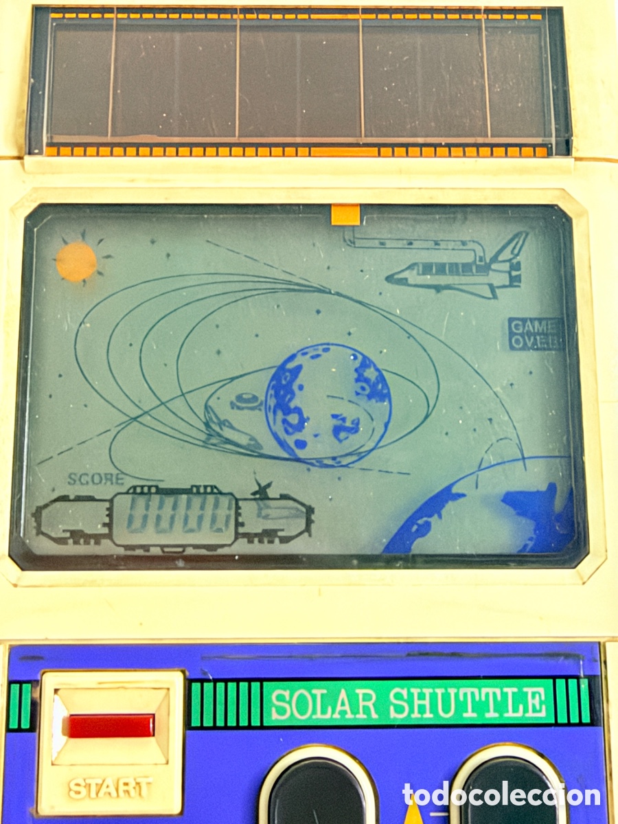 Videojuegos y consolas: Lcd Game Casio Solar Shuttle CG-10 (1982) Japan - Foto 3