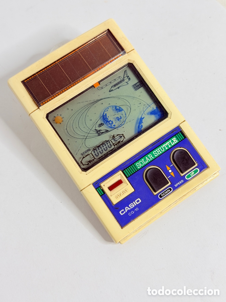 Videojuegos y consolas: Lcd Game Casio Solar Shuttle CG-10 (1982) Japan - Foto 4