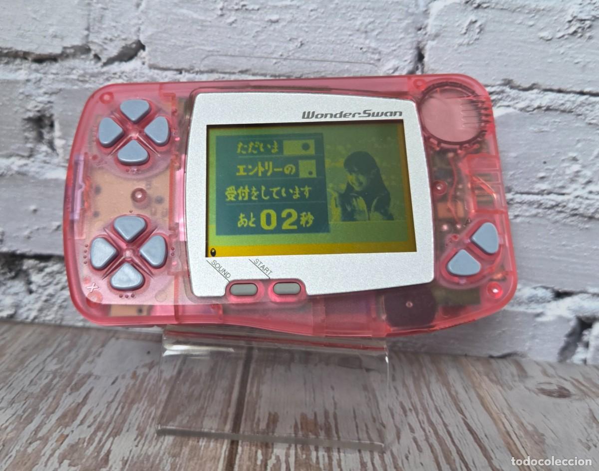 Videojuegos y consolas: Bandai Wonder Swan Skeleton Pink wonderswan
