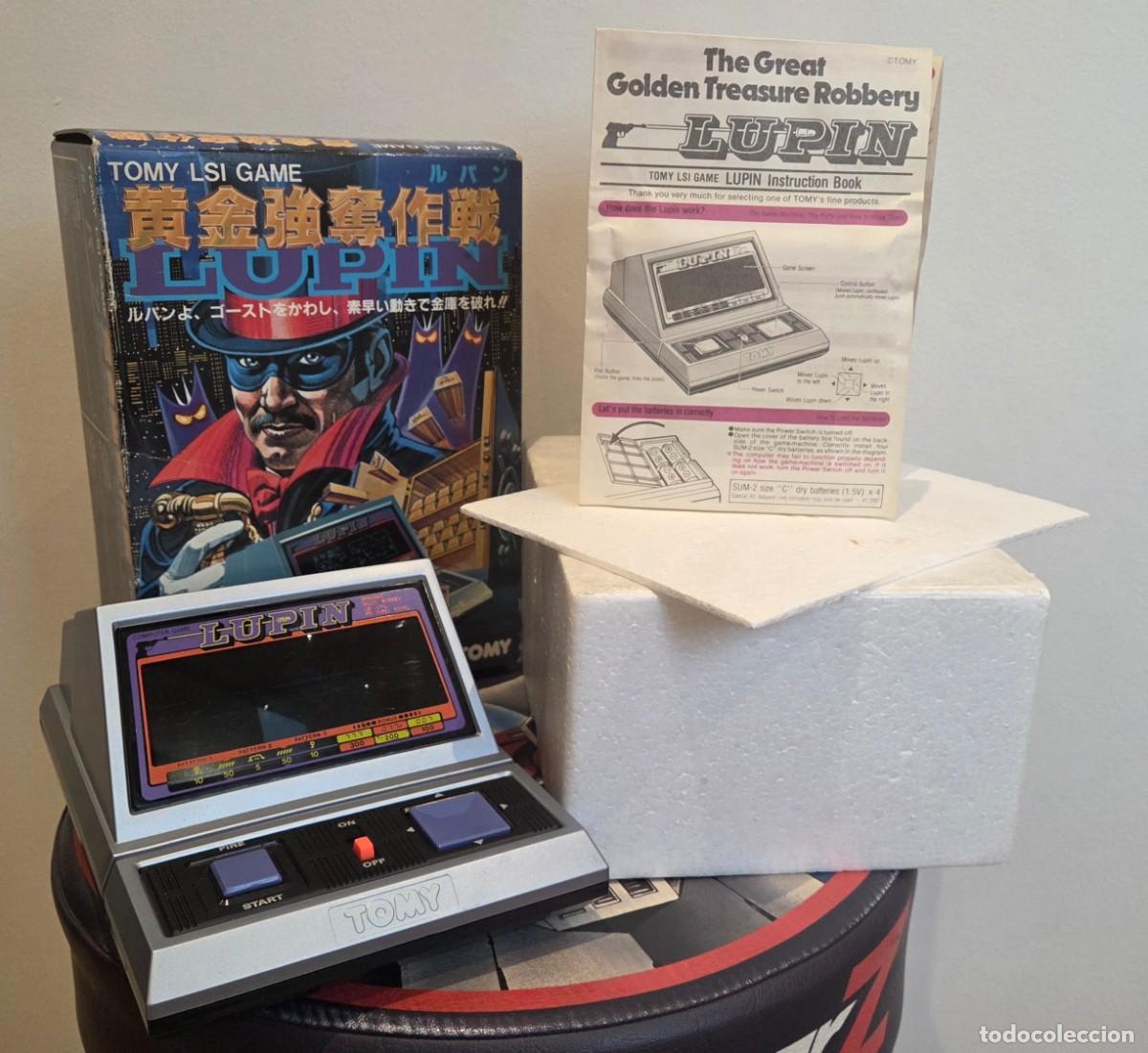 Videojuegos y consolas: Tomy LSI Game Lupin &iexcl;Consola a Estrenar! CIB 1981