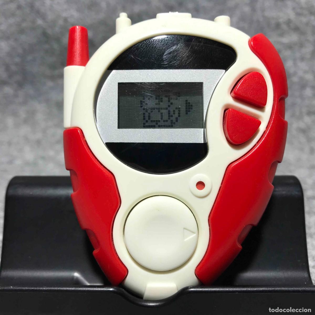 Videojuegos y consolas: CONSOLA LCD BANDAI DIGIVICE D3 ROJO BLANCO - Foto 2