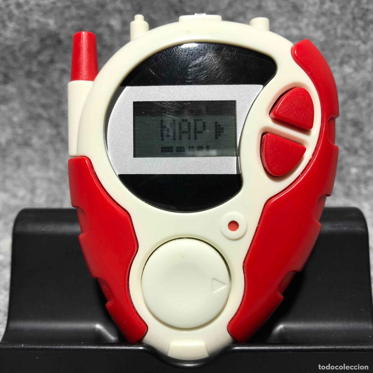 Videojuegos y consolas: CONSOLA LCD BANDAI DIGIVICE D3 ROJO BLANCO - Foto 3