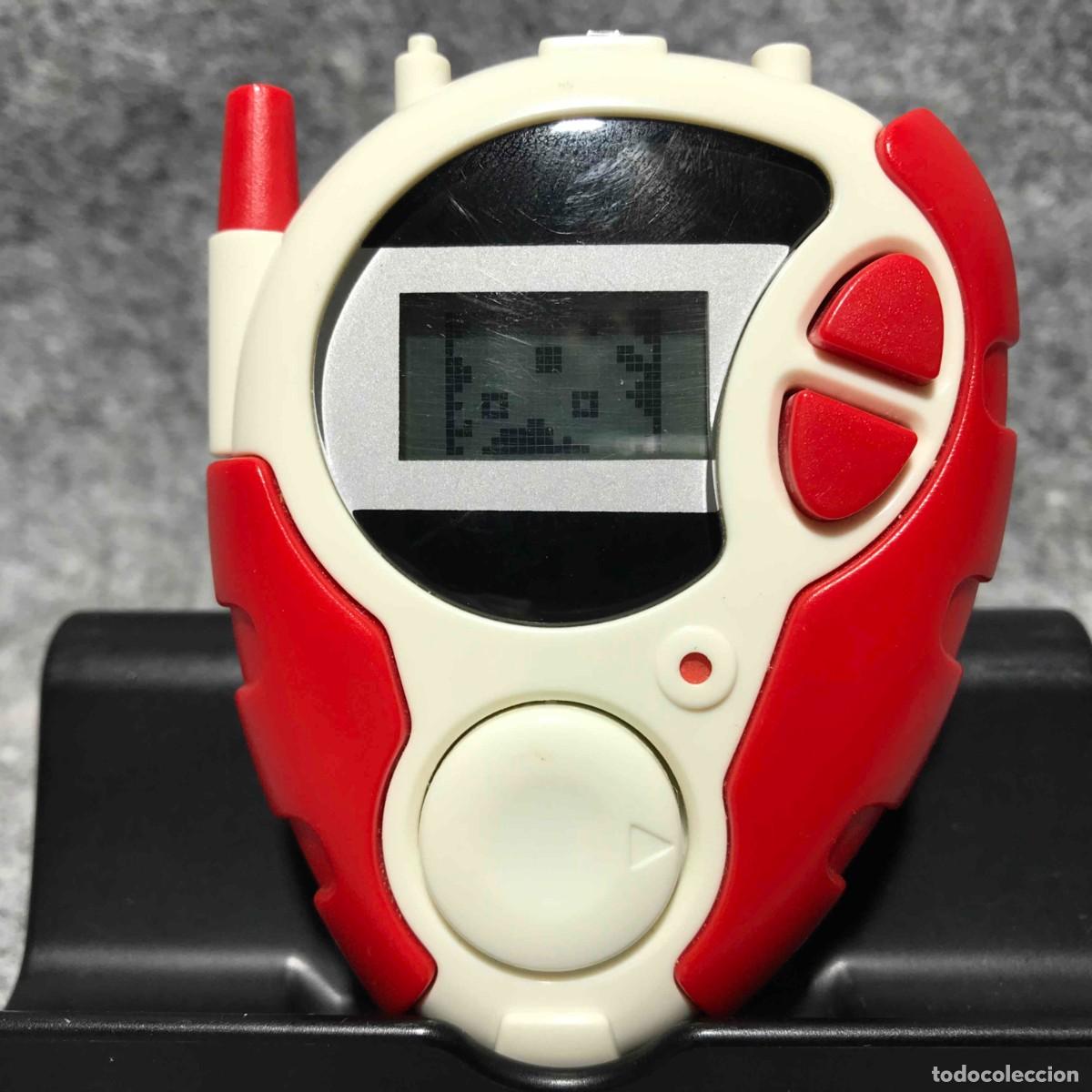 Videojuegos y consolas: CONSOLA LCD BANDAI DIGIVICE D3 ROJO BLANCO - Foto 4