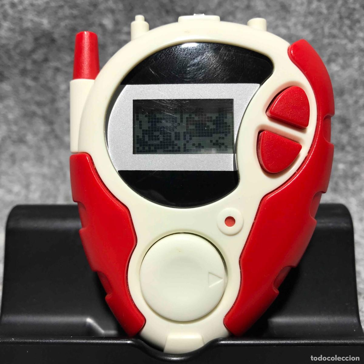 Videojuegos y consolas: CONSOLA LCD BANDAI DIGIVICE D3 ROJO BLANCO - Foto 5
