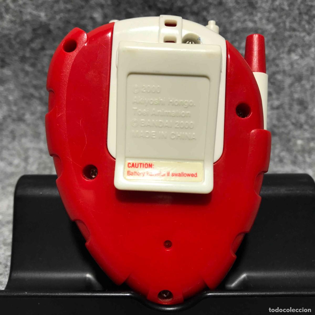 Videojuegos y consolas: CONSOLA LCD BANDAI DIGIVICE D3 ROJO BLANCO - Foto 6