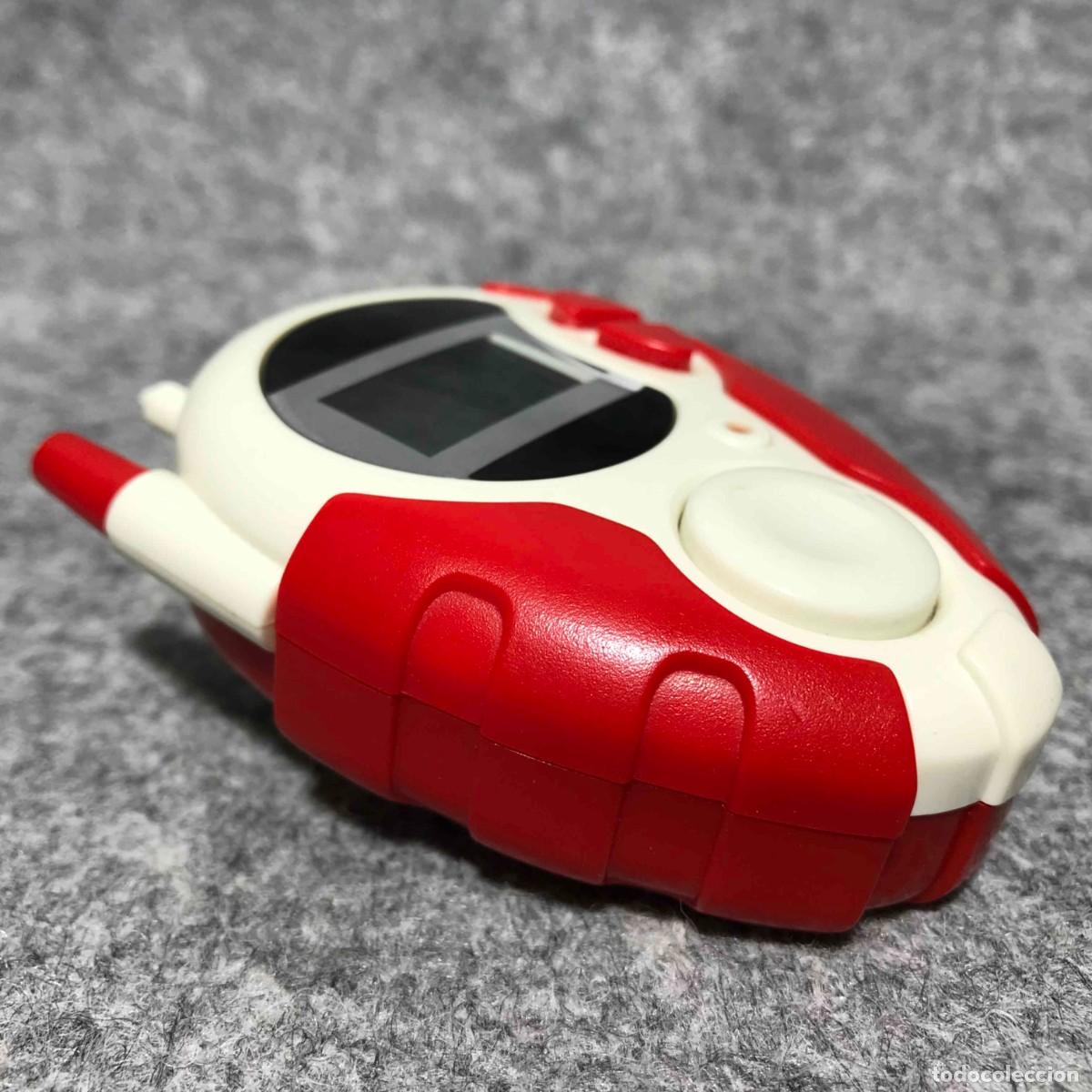 Videojuegos y consolas: CONSOLA LCD BANDAI DIGIVICE D3 ROJO BLANCO - Foto 7